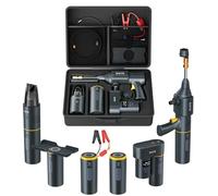 BAYU 6 in 1 Avviamento batteria auto con compressore d'aria, 12V Auto Jump Box, 150PSI Gonfiaggio pneumatici, 19000PA Aspirazione auto, Rondella di pressione senza fili (E-Pro C)