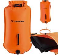 Baywatch 23924 - Boa di salvataggio gonfiabile con sacco a secco, 2 in 1, per adulti, colore: Arancione