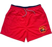 Baywatch Contrast Red/Navy - Costume da bagno con licenza, Rosso, 3XL