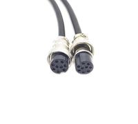 bayzconn GX16 - Cavo a 9 pin, doppia testa femminile, GX16, 9 pin, attacco circolare, in metallo, per aeronautica, da femmina a femmina (5 metri/16,4 ft)