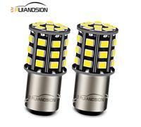 BAZ15D 2835 33 LED Lampadina Indicatore Auto P21/4W Segnale di Turn10-30V Bianco