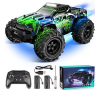 BAZADER Macchina Telecomandata Auto Telecomandate - 1:18 LED Light 25KMH Macchina Radiocomandata per Bambini con Spray 2.4GHz AllTerrain Off-Road 2 Batterie 60 Minuti Giocattolo da Corsa Veloce