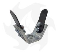 Bazargiusto - Fresa zappetta universale per decespugliatore a due denti professionale in alluminio