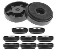 BAZEITFLOW 10 Pezzi Piedini Isolanti per Altoparlanti 30X8Mm Tappetini Antirisonanza per Amplificatori Subwoofer Giradischi Supporto Vibrazioni Assorbimento per Uso Audio Alta Fedeltà