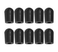 BAZEITFLOW 10 Pezzi Puntale in Gomma per Violoncello e Contrabbasso Tappetino Antiscivolo Spessore 6Mm Cuscinetto Protettivo per Pavimento Accessori per Strumenti a Corda per Uso