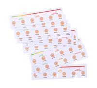 BAZEITFLOW 10 Pezzi Scala Visiva Analogica per Dolore in Plastica 16x4 Cm per Misurazione Accurata del Dolore alla Schiena, Adatta per Valutazioni Cliniche e Uso Domestico