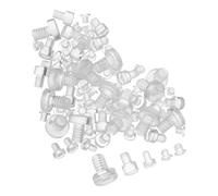 BAZEITFLOW 100 Pezzi Bumper Pads per Mobili Trasparenti Ammortizzatori Silenziosi Anti-collisione per Porte di Armadi Cuscinetti Protettivi per Mobili Livellatori e Paracolpi per Casa e