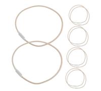 BAZEITFLOW 10pezzi Fasce Elastiche per Clip di Serraggio Anello in Gomma per Supporto Antiurto Fasce Elastiche per Morsetto Antiurto Anello in Gomma per Supporto Microfono di Ricambio