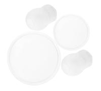 BAZEITFLOW 1set Membrane Per Stetoscopio Con Tappi Auricolari Accessori Per Auscultazione Pediatrica e Adulti Sostituzione Facile e Duratura Compatibile Con Varie Marche