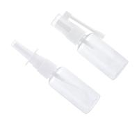 BAZEITFLOW 2 Kit Irrigatore Nasale in Plastica per Pulizia e del Naso con Flaconi Spray Lisci e Facili da Usare per da Congestione Nasale