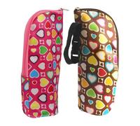 BAZEITFLOW 2 pezzi Borsa Termica per Bottiglia Isolante Latte Portatile con Manico Resistente e Antigraffio Mantiene Caldo Ore per Passeggiate e Uscite Bebè