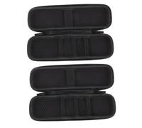 BAZEITFLOW 2 pezzi Custodia da Viaggio per Spazzolino Elettrico Resistente in EVA con Tasca Rete Ventilata Leggera e Durevole Porta Spazzolino e Dentifricio Design Elegante per Uso