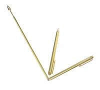 BAZEITFLOW 2 Pezzi Di Strumenti Per Bacchette Da Rabdomante Per Rilevamento Dell'Acqua E Bacchette Da Rabdomante Asta Di Sonda Attrezzatura Per La