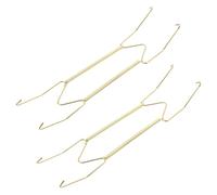 BAZEITFLOW 2 Pezzi Ganci Invisibili per Piatti da Parete in di Rame con Estensibile Forma di Supporto Decorativo Robusto e Facile da Installare per Appendere Piatti di Diverse Dimensioni