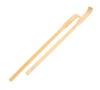 BAZEITFLOW 2 pezzi Grattaschiena in Naturale con Manico Lungo Raschia Schiena Portatile per Adulti ed Anziani Design per e Uso Domestico Viaggio