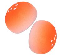 BAZEITFLOW 2 Pezzi Makeup Sponge Puff in Bread Shape For Sensitive Skin Dry Wet Dual Use Foundation Applicator Non Absorbent Powder Puff For Smooth Precise Cosmetic Blending