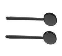 BAZEITFLOW 2 pezzi Occlusore Oculare in Plastica Resistente per Test Vista Copertura Occhi Ergonomica e Portatile Strumento Pratico per Famiglia Scuola e Ottici Design Incassato Pressione