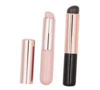 BAZEITFLOW 2 pezzi Pennelli Nail Art in Silicone Applicatori Precisione per Unghie Pennellini Piccoli Resistenti e Colorati per Decorazioni Dettagliate e Strumenti Manicure Professionali