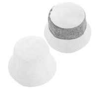 BAZEITFLOW 2 Pezzi Sauna Hat in Felt Traditional Russian Hair Protector For Men And Women Absorbent And Sauna Cap For Steam Lightweight