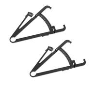 BAZEITFLOW 2 pezzi Strumento per Misurazione Spessore Grasso Corporeo Uomo Donna Pinza Portatile per Pliche Cutanee Accurate su Addome Vita Braccia e Gambe