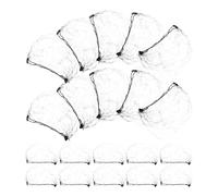 BAZEITFLOW 20 pezzi Retine per Capelli Invisibili Elastiche in Nylon Rete Maglia Fine Alta Elasticità per Chignon Parrucca e Danza Adatte Tutte le Forme della Testa Comfort Prolungato