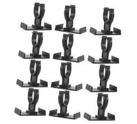 BAZEITFLOW 20pezzi Clip Per Zoccoli in Plastica Clip Per Battiscopa Da Cucina Proteggono Bene Pavimento Aumentano Altezza Dei Mobili Installare Usare