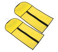 BAZEITFLOW 2pezzi Borsa Trasparente Per Parrucche Porta Parrucche Supporto Per Wigs Organizzatore Multifunzionale Per Accessori Protezione Antipolvere e Spazio Ample