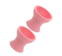 BAZEITFLOW 2pezzi Strumenti Di Pulizia Per Pennelli Make-up Silicone Cupola Portatile Per La Manutenzione Dei Pennelli Cosmetici Per Viaggi e Uso Quotidiano
