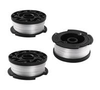 BAZEITFLOW 3 Pezzi Bobine di Ricambio Nylon per Compatibili con - Filo Flessibile e Resistente per Decespugliatore Facili da Installare e Sostituire