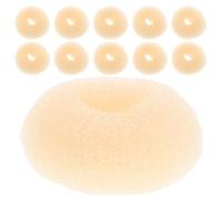 BAZEITFLOW 30 Pezzi Creatore di Chignon per Acconciature, Styler per Chignon Morbido e Antiscivolo, Accessori per Chioma per Look Quotidiano, Ufficio e Matrimoni, Formato Compatto