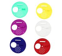 BAZEITFLOW 36 Pezzi Dischi Rotanti in Plastica Api Strumento Apicoltura per Controllo Uscita e Filtro Adatto Striscia Superiore Colori Misti Colore Casuale