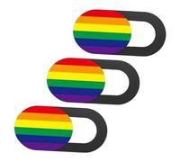 BAZEITFLOW 3pezzi Copri Webcam Scorrevole per Laptop Tablet e Desktop Blocca Webcam Buona qualità Facile da Usare e Moderno Sostituisce Coperture Vecchie o Rotte