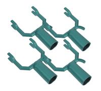 BAZEITFLOW 4 Pezzi Kit Supporti in Metallo per Rami Alberi da Frutto Sostegno Resistente per Piante Facilità di Installazione per Giardini e Frutteti Tubo Verde