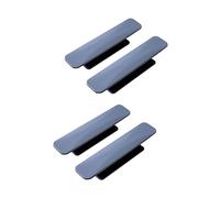 BAZEITFLOW 4 pezzi Maniglie Adesive per Porte Frigorifero Grigie Manopole Pratiche per Armadi e Facili da Montare e Resistenti per Uso