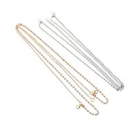 BAZEITFLOW 4 pezzi per con e Catenine in Accessori Eleganti per Matrimonio Cerimonia e Prom Oro Adatti Tutti Tipi