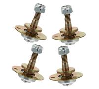 BAZEITFLOW 4 pezzi Ricambi per Sedia Dondolo Accessori di Collegamento e Cuscinetti per Mobili Supporto Stabile e Facile Installazione per Prolungare Vita Sedie Dondolo