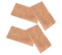 BAZEITFLOW 4 pezzi Sughero per Collo Sax e Clarinetto Ergonomici per Migliorare Suonabilità e Tenuta Aria Compatibili con Sassofoni Soprano Tenore e Clarinetti per Pratica Musicale