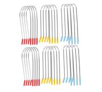 BAZEITFLOW 48 Fermagli Per Bigodini Caldi: Fermagli Per Bigodini Caldi Per Donne, Fermagli Di Ricambio Per Bigodini A Forma Di U, Per Uso Da Viaggio, Colori Assortiti
