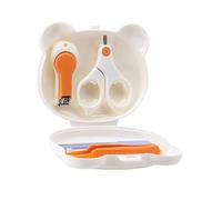 BAZEITFLOW 4pezzi Cura delle Unghie per Ragazzo Ragazza Kit Tagliaunghie per Ragazzo Ragazza con Custodia Tagliaunghie Sicuri per Piedi per Casa e Viaggio