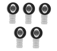 BAZEITFLOW 5 Pezzi Connettore Gomito con Anello per Tubo Scarico Condensato Climatizzatore per Unità Esterna Condizionata Raccordo Antileakage per Tubo Condensa Portatile