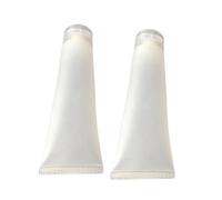 BAZEITFLOW 5 pezzi Tubetti Vuoti per Cosmetici Tubi Morbidi PE con Tappo Flip Riutilizzabili per Crema Mani Lozione e Shampoo Contenitori Viaggio Compatti e Facili da Riempire per Voli e