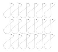 BAZEITFLOW 50 pezzi Ganci per Soffitto Sospensione Clip in Acciaio Inossidabile Resistenti per Decorazioni Matrimonio Ganci Griglia per Soffitti Facili da Installare Uso ed