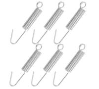 BAZEITFLOW 6 Molle di Tensione per Ventilatore da Soffitto Bagno e Cucina Ricambio Molla per Ventilatore da Parete e Griglia a Molla Supporto Resistente per Impianto di Ventilazione