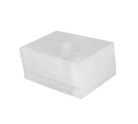 BAZEITFLOW 6 pezzi Custodie CD Dvd Trasparenti Doppie Contenitori per Dischi Scatole per Archiviazione Media Video con Tasca per Etichetta per Casa e Cinema