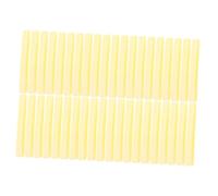 BAZEITFLOW 60 pezzi Spugnette Compresse Portatili in Pva per Pulizia e Rimozione Cosmetici Morbide e Assorbenti Pacchi Giallo