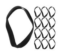 BAZEITFLOW 90 Pezzi Cinghie in Gomma per Registratore Cassetta Kit Riparazione e Manutenzione Nastro Piatto per Lettore Dvd Cd Ld Vcr Cinghie di Ricambio per Giradischi e Registratori Tape