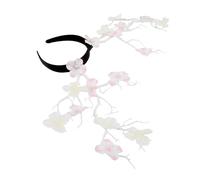 BAZEITFLOW Accessorio Sottolineato Per Ragazze Cerchietto Rami Esagerati Con Fiori Artificiali Per Matrimoni e Feste Per Costumi e Fiabe