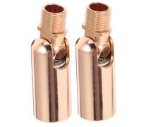 BAZEITFLOW Adattatore Per Presa Di Luce 180° Giunto Per Sospensione a Soffitto in Lega Solida, Rosone Per Lampada Da Parete, Accessori Per Lampade Da Soffitto 2 Pezzi, Per Bagno e Ambienti Interni