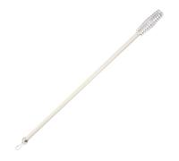 BAZEITFLOW Bacchetta per Tende in Alluminio Bianco con Manico ergonomico e Design Manuale per Apertura Tende per Interni ed Esterni