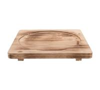 BAZEITFLOW Base per Stufa A Carbone per Barbecue Supporto per Stufa Accessorio per Fuoco da Campo Tappetino per Barbecue da Esterno